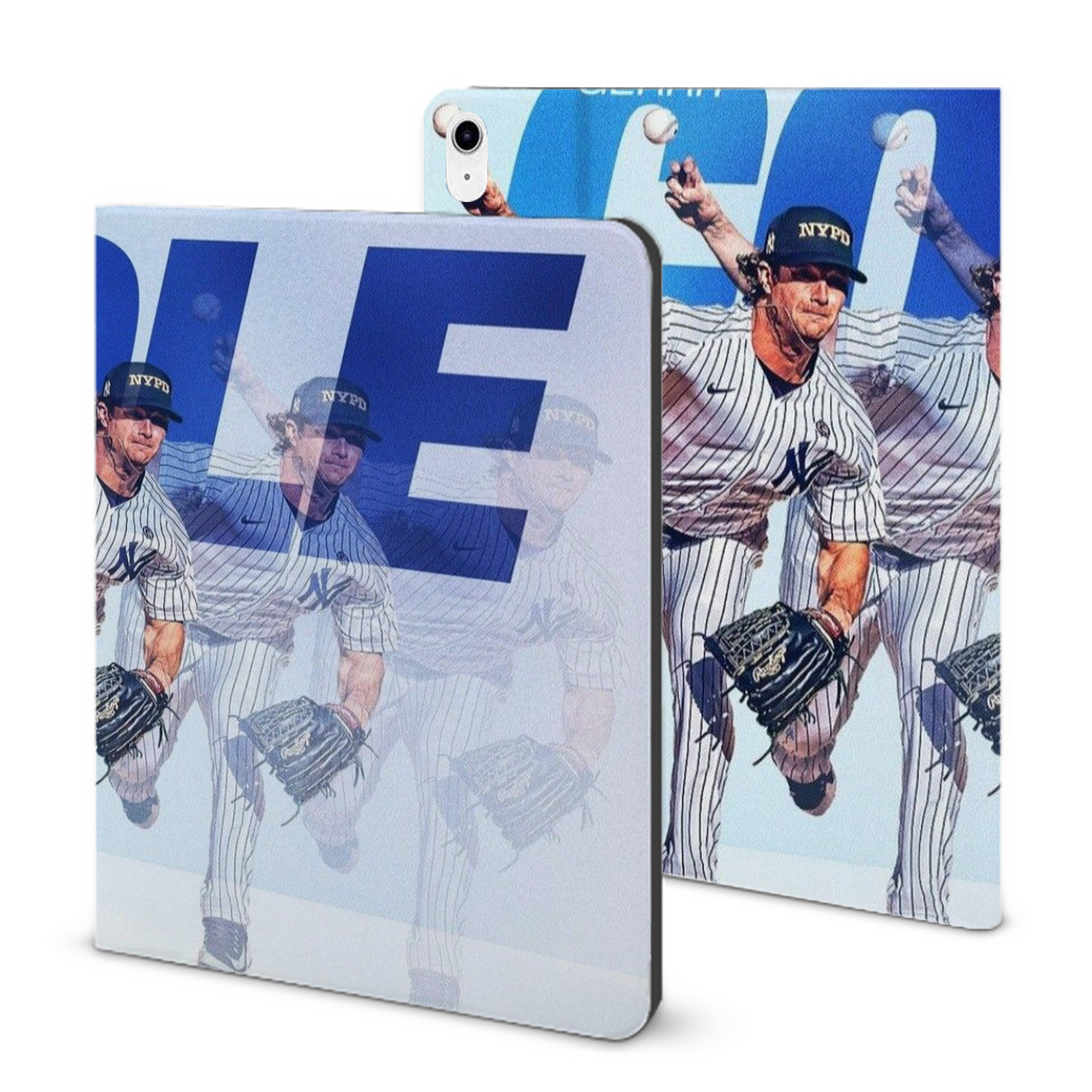 Gerrit Cole 32 IPad Case Without Pencil Slot – Book-Style Cover With PU Leather & TPU – Slim, Durable, Scratch-Resistant, Full Protection & Easy Access